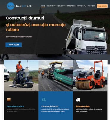 Firma constructii drumuri - trustgp.ro
